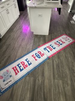 Gender Reveal Sign