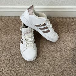 White Adidas Shoes - Girls Size 1.5