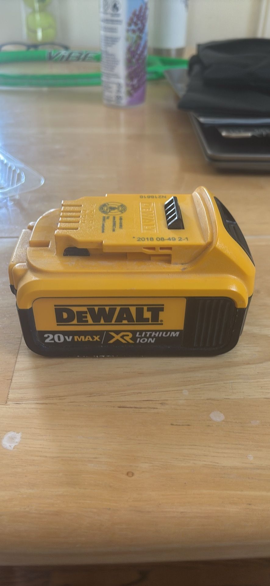 Dewalt 20v MAX XR Lithium Ion Battery