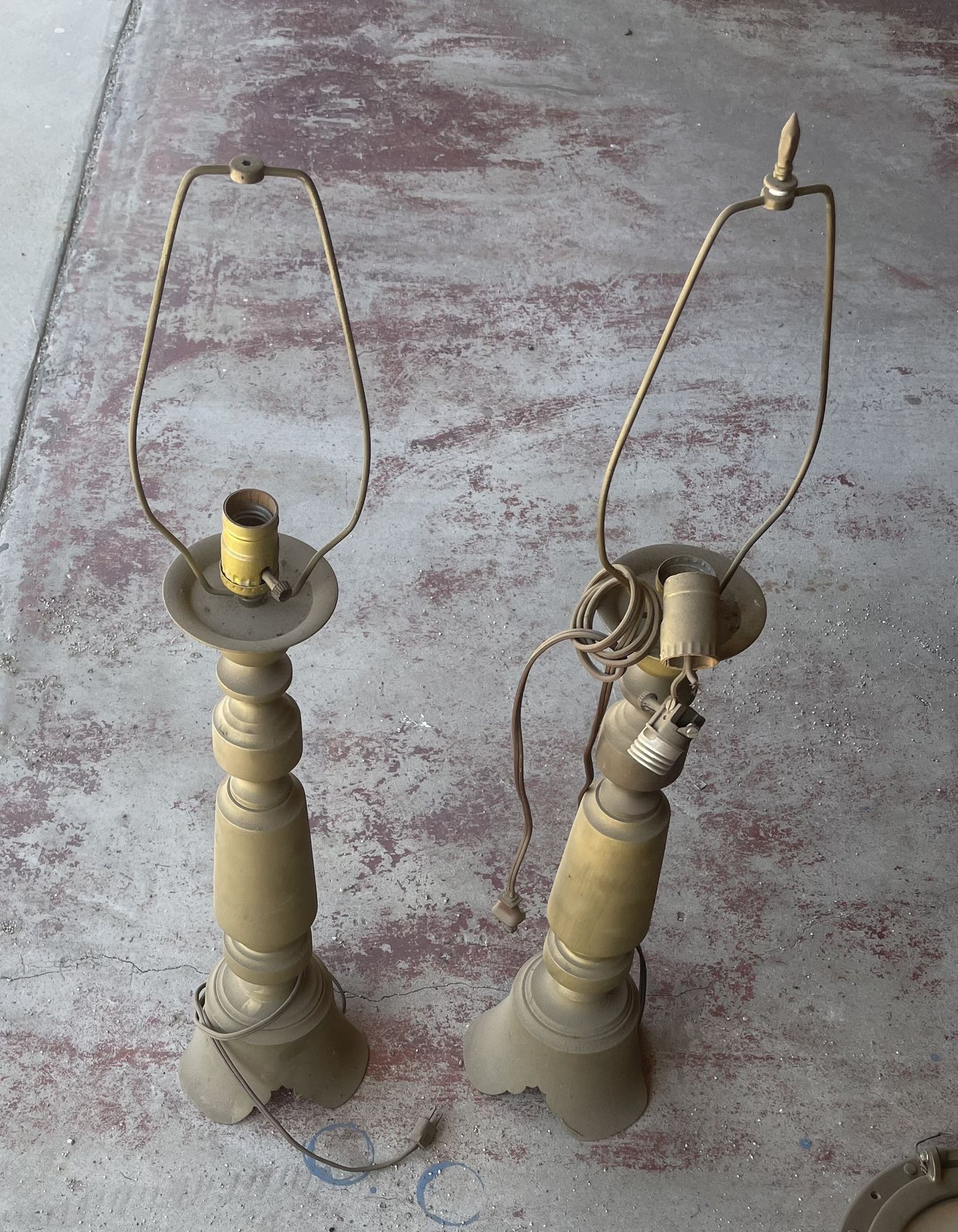 Vintage Brass Lamps