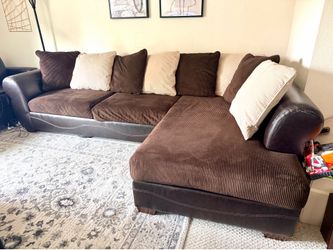 Ashley original sectional sofa with chaise