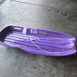 Slippery Racer Downhill Xtreme toboggan snow sled.