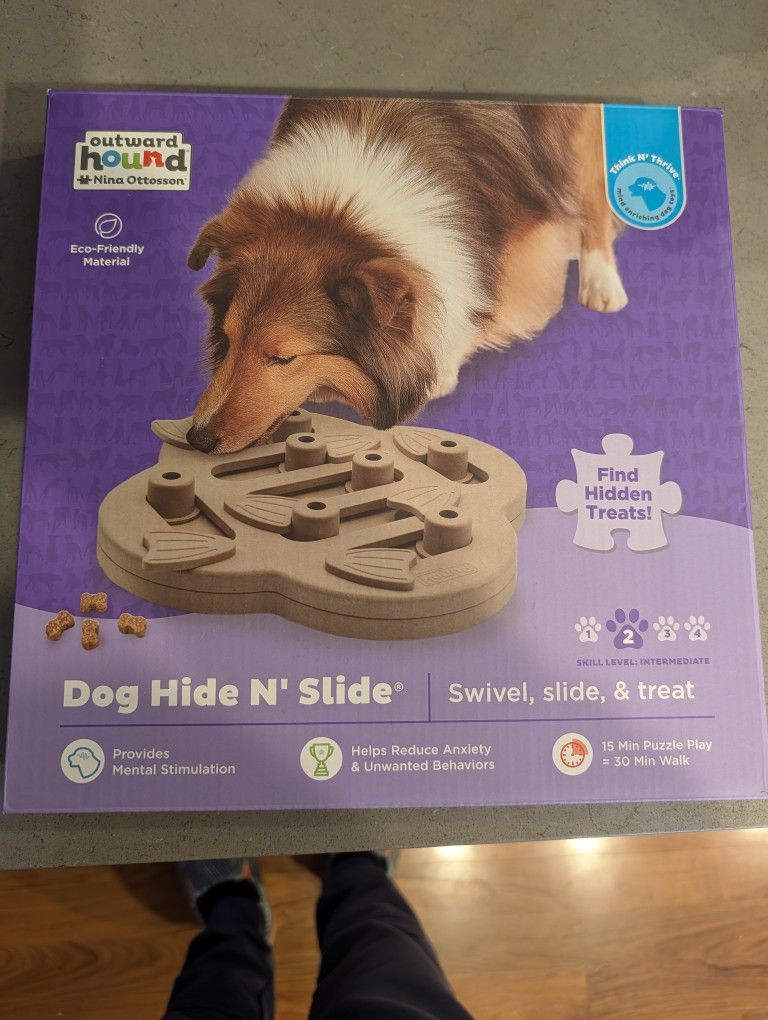 Dog Puzzle Outward Hound Dog Hide N' Slide
