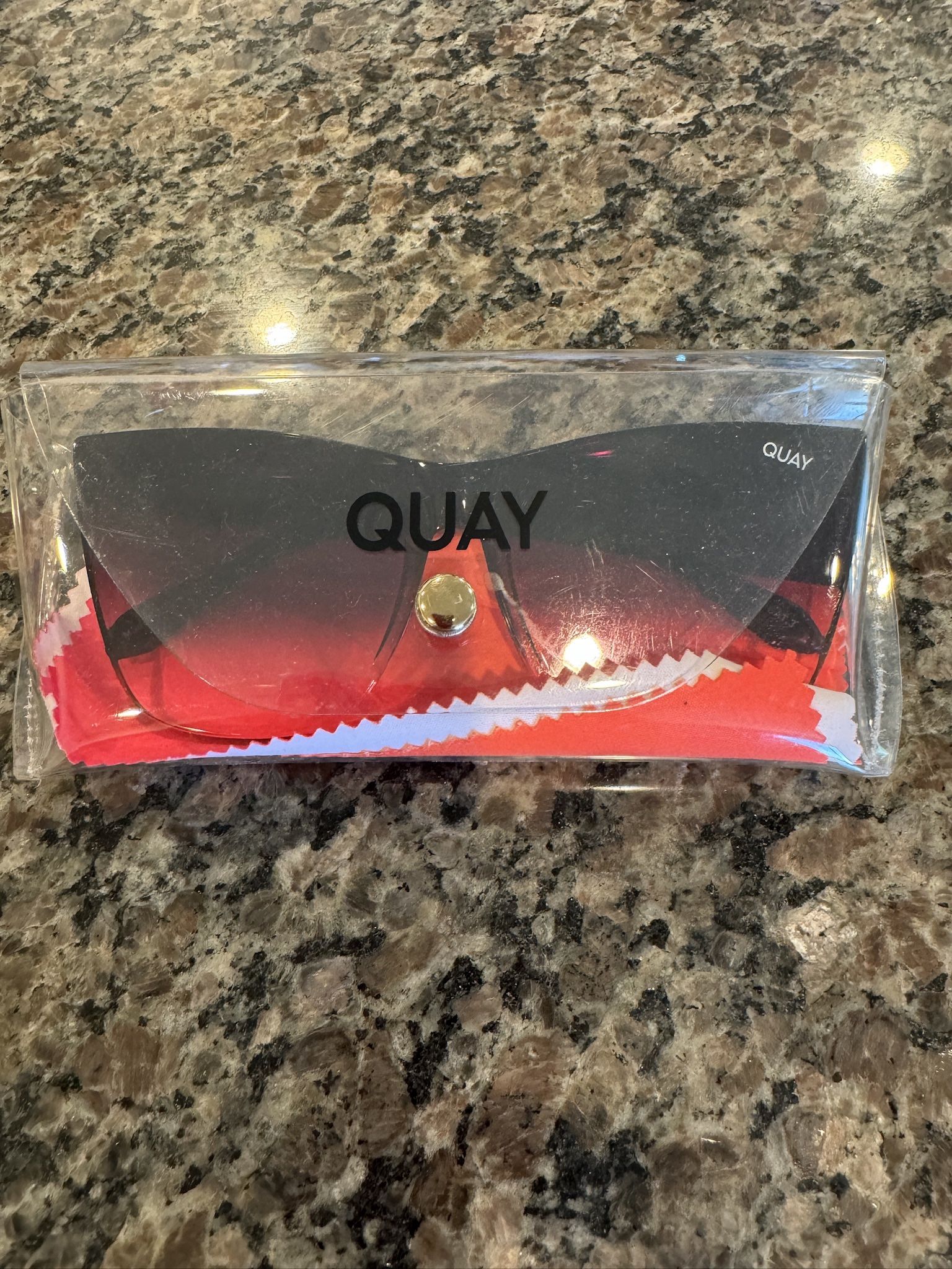 Quay Pink Sunglasses 