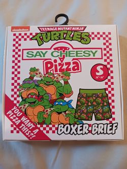Teenage Mutant Ninja Turtles Men's Boxer Briefs (size "S") - Brand New!