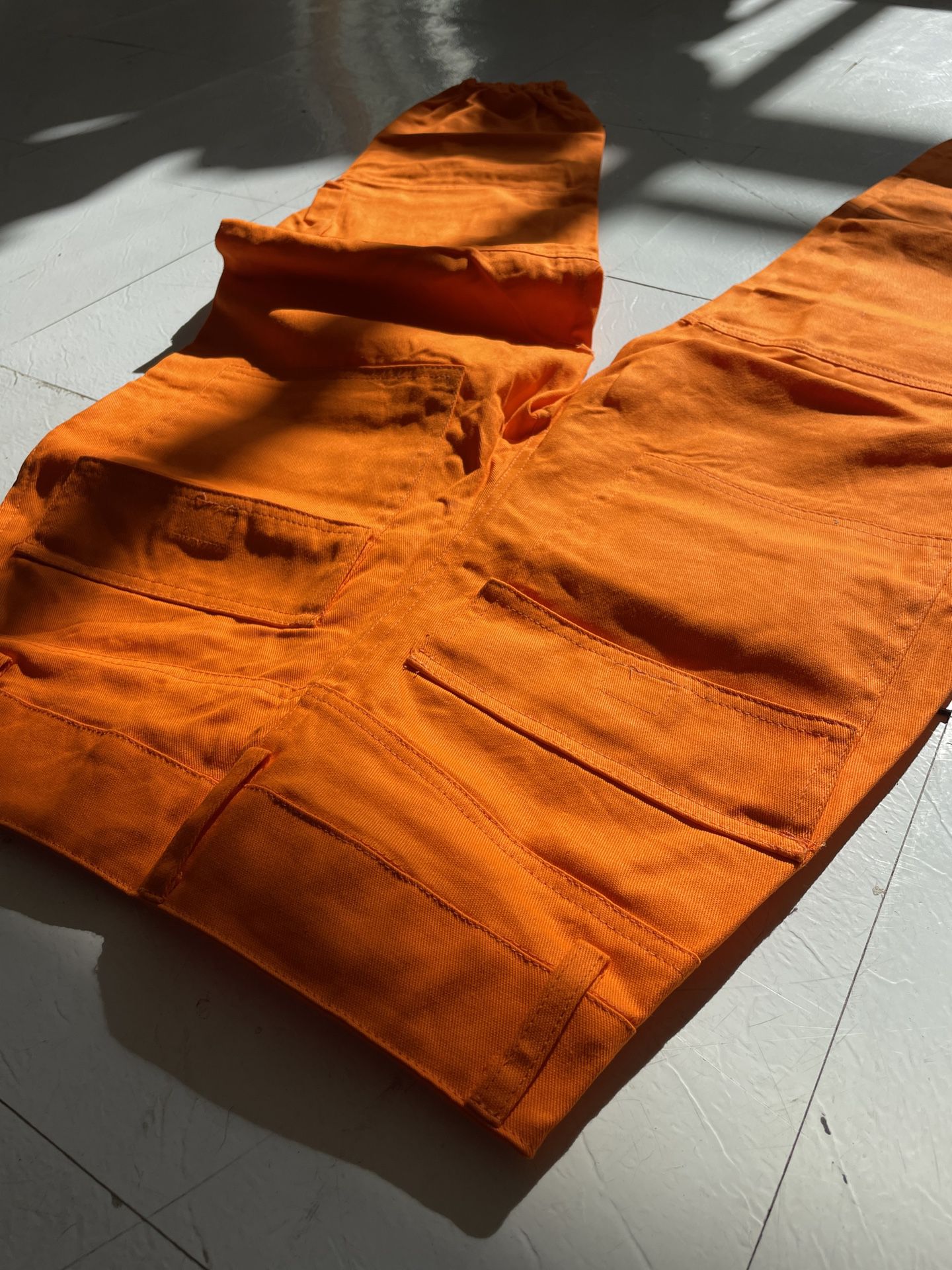 Orange Cargo Pants - Small + Medium - $40 OBO for Sale in Chicago, IL ...