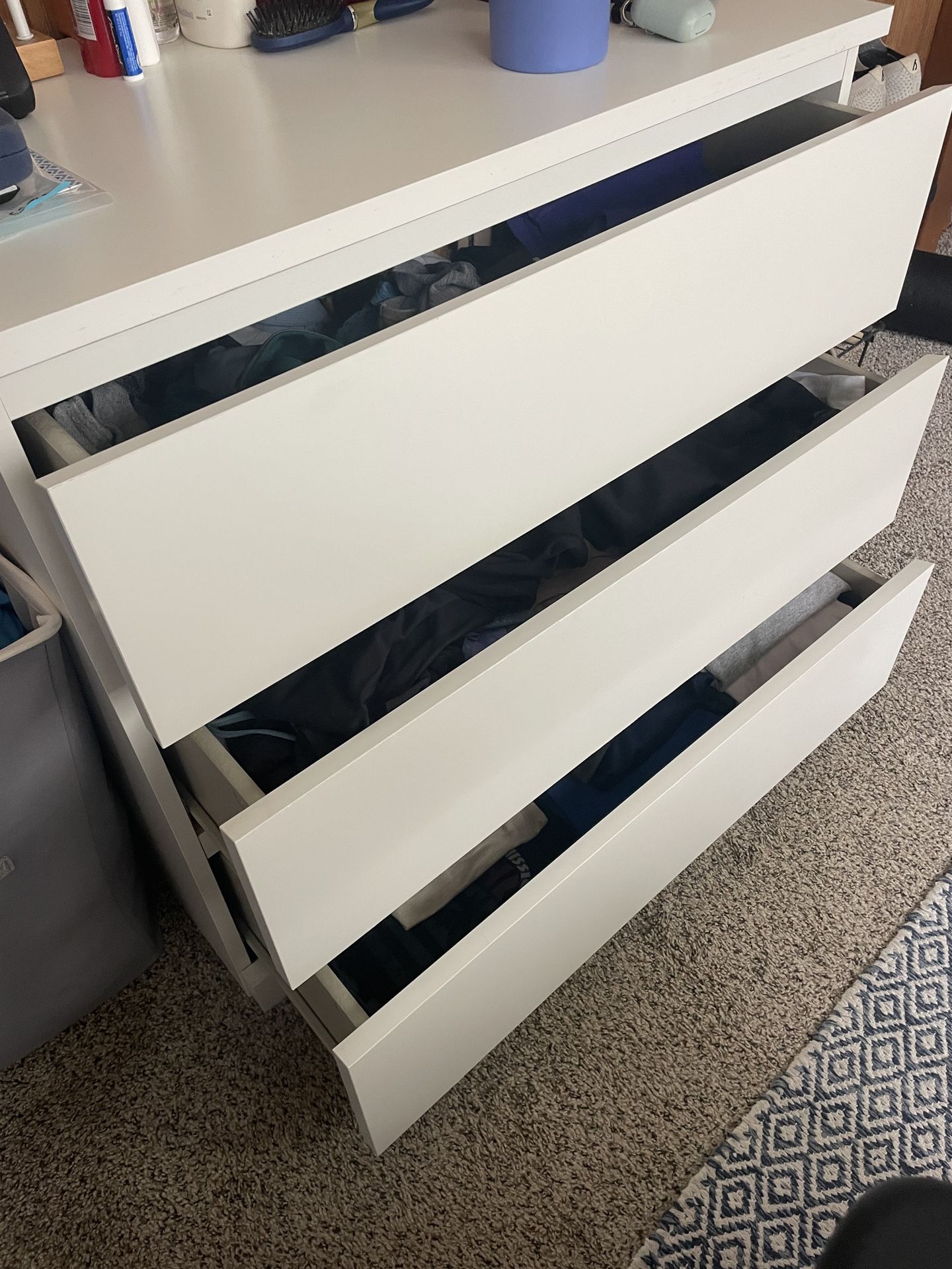 IKEA MALM 3-Drawer Dresser