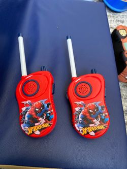 Spider-Man wallow talkies