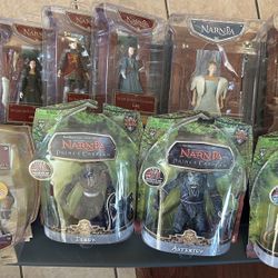 The Chronicles Of Narnia Action Figures LOT 6-7”scale