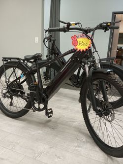 Trekcraze electric bike - white and black clearance sale