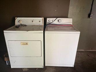 Washer and dryer