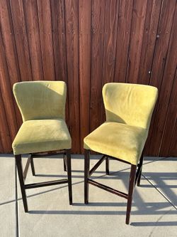 Green Bar Stools