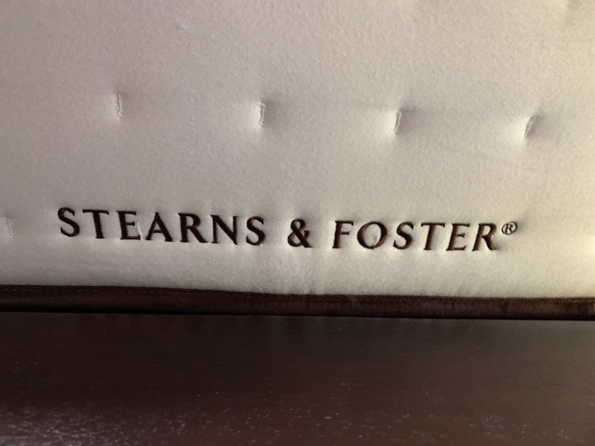 stearns and foster king size mattress for sale