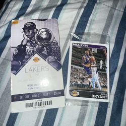 Kobe Bryant Memorabilia 