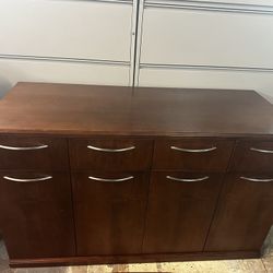 OFFICE/HOME CREDENZA FILE STORAGE CABINET 