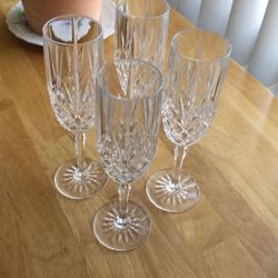 Four Champagne Glasses 
