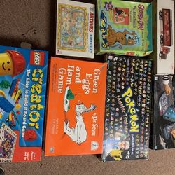 Board Games (including Pokémon Master Trainer) 