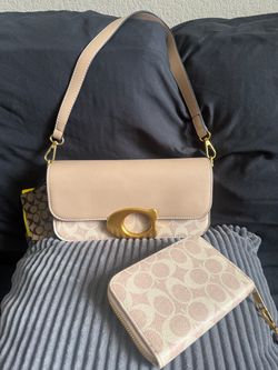 Shoulder Bag with Matching Wallet