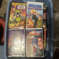 Disney And Other Kids VHS Lot