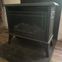 Gas fireplace- Dual fuel