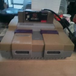 Super Nintendo System With Mortal Kombat 3 Price Is Firm $120