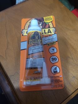 Gorilla Heavy Duty Construction Adhesive 2.5 oz