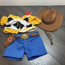 Build A Bear Disney Pixar Toy Story Woody Outfit With Hat