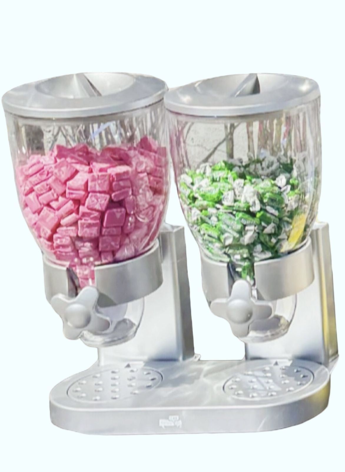 Double Dispensers - Candy/Party/Cereal/Dry Food Etc..