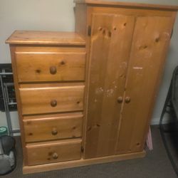 Wooden dresser