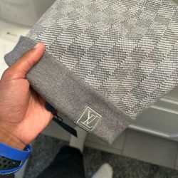 grey Louis Vuitton Hat 