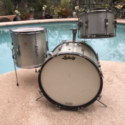 Ludwig Drum Set 20,12,14” Vintage Drums