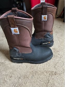 Steel toe Carhartt boots