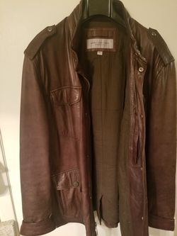 Marc new York Leather jacket size XL.