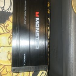 Monster 4 Channel Amplifier AAM100.4