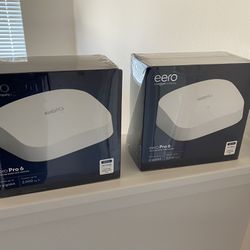 2 Eero Pro 6 WiFi Routers