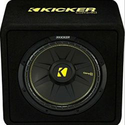 Kicker VCWC122 CompC 12" Subwoofer in Vented Enclosure 2-Ohm


