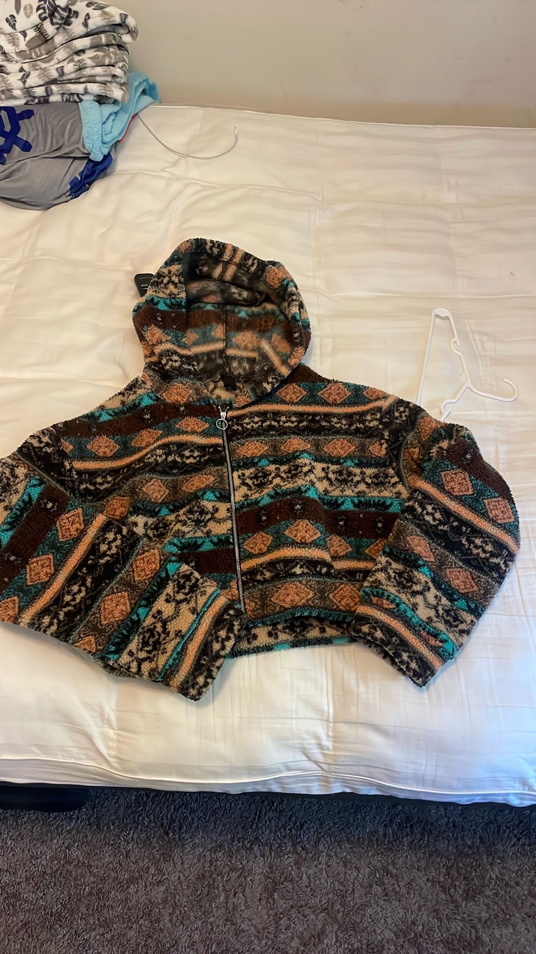 cropped sweater size small