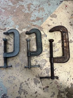 Craftsman C-Clamps Set of 3