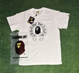 Bape X Chrome Hearts Tee Size Medium