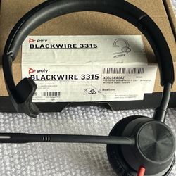 Plantronics Blackwire 3315,  USB-A Headset, Mono