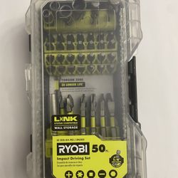 Ryobi 50 Pcs Impact Bits