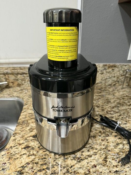 Jack LaLannes Power Juicer Model E-1188