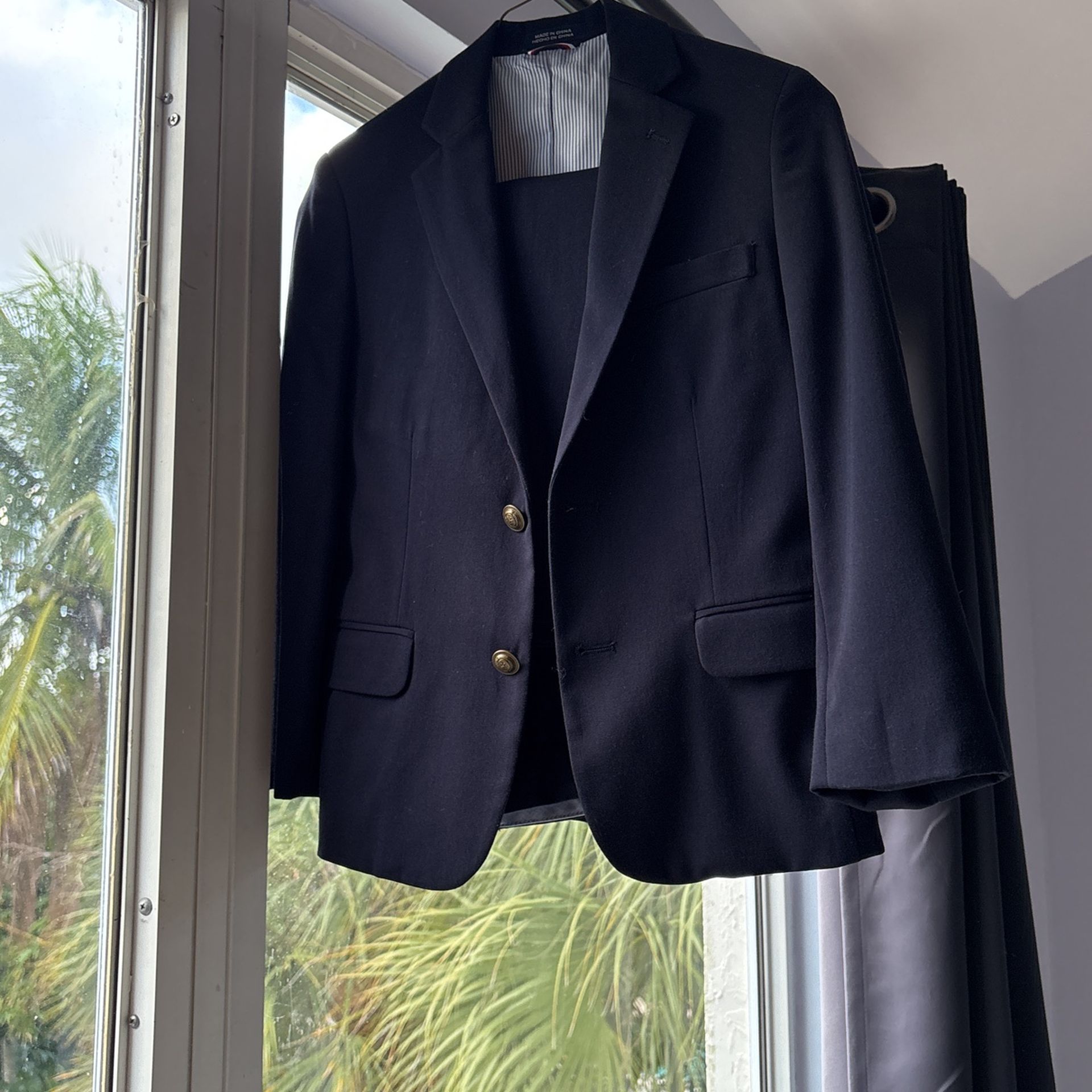 Tommy Hilfiger Navy Suit - Kids Size 8
