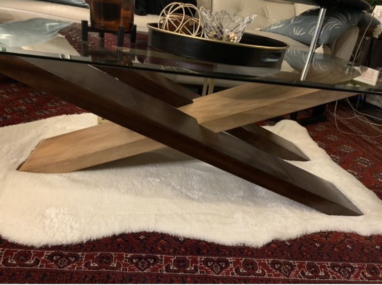 Glass Top Coffee Table