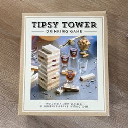 Tipsy Tower Drinking game BRAND NEW