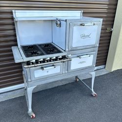 Antique 1920s Cleveland Co-Op Grand Gas Stove