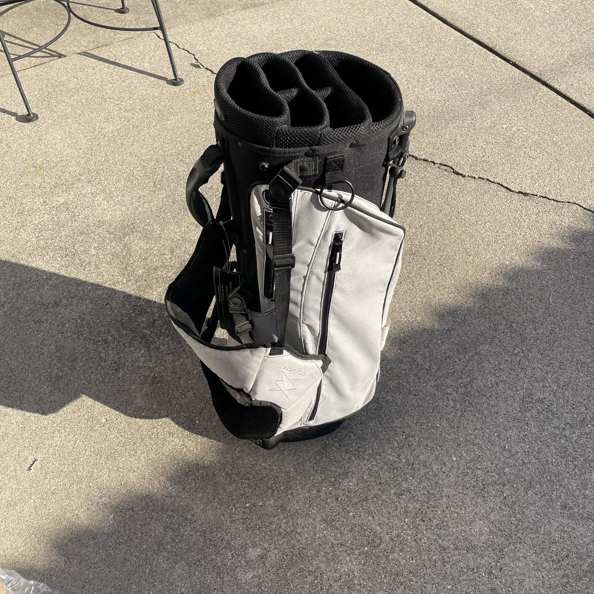 Golf Bag And Portable Stand
