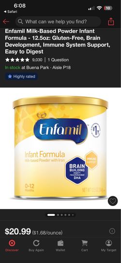 Baby formula