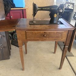 Antique sewing machine