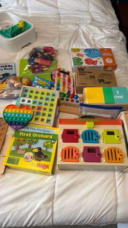 Toddler Toys/ Books/ Games